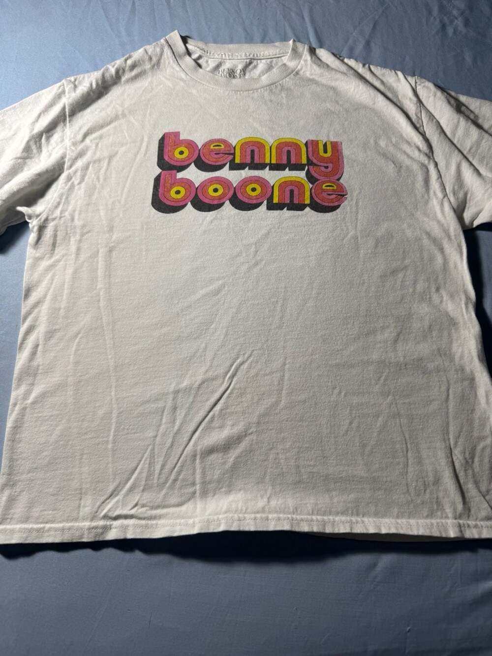 Benson Boone Benny Boone 70s Tee Size Medium White